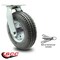 Service Caster 8 Inch Gray Pneumatic Wheel Swivel Caster with Bolt Swivel Lock SCC-100S280-PNB-GRY-BSL - alternate 5